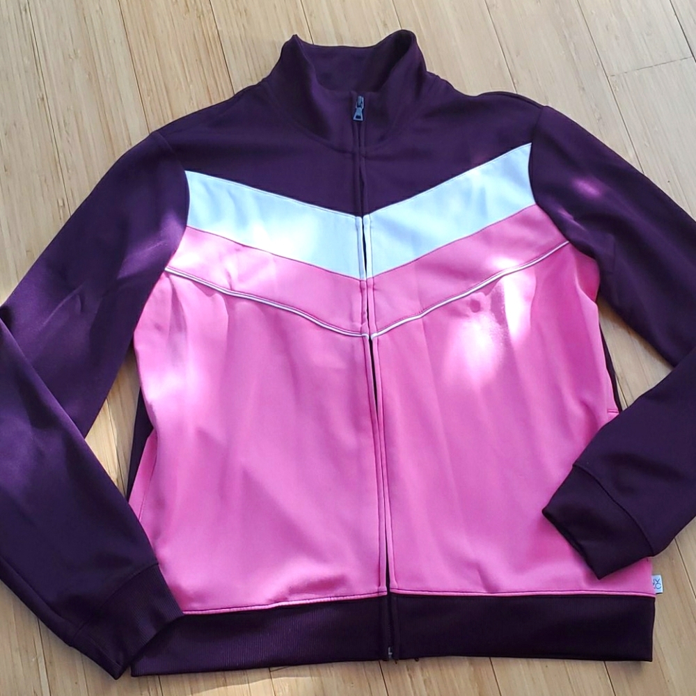 NEW YORK & COMPANY VINTAGE TRACKSUIT TOP🏃‍♀️👟